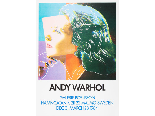 Andy Warhol affisch Herself