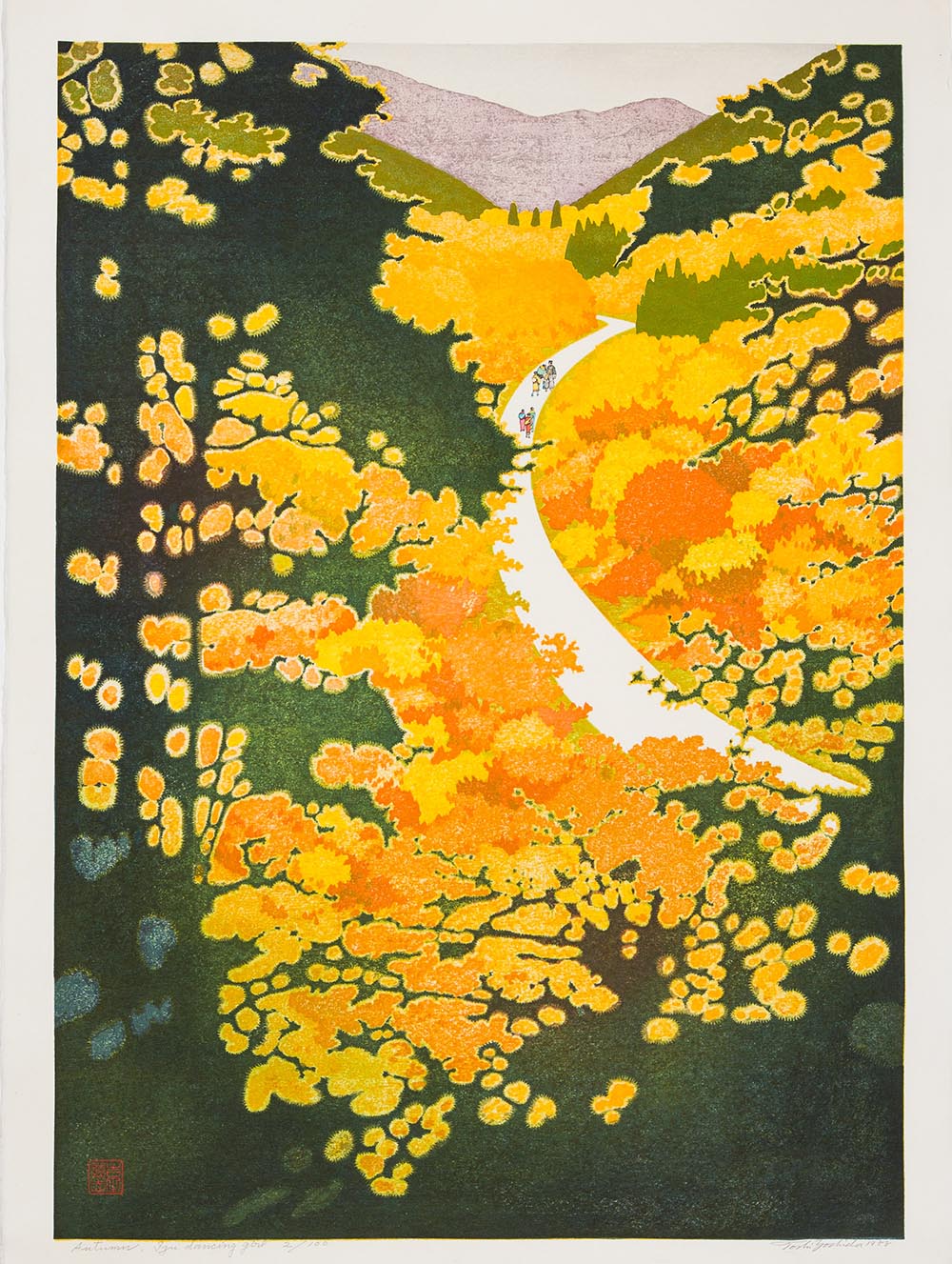 Toshi Yoshida Snow Country II